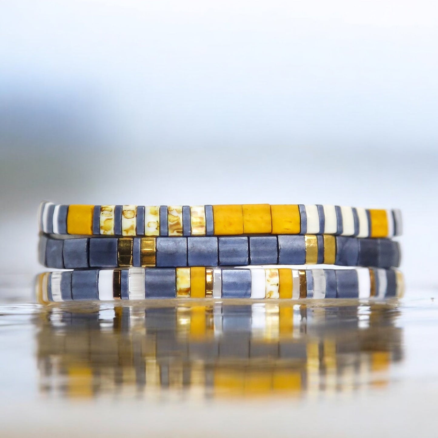 YELLOWSTONE - Beaded Bracelets - Set of 3