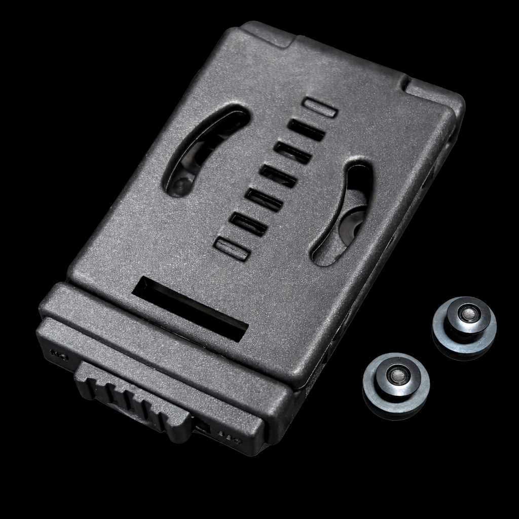 Universal fold over belt attachment for kydex sheath (Includes hardware)