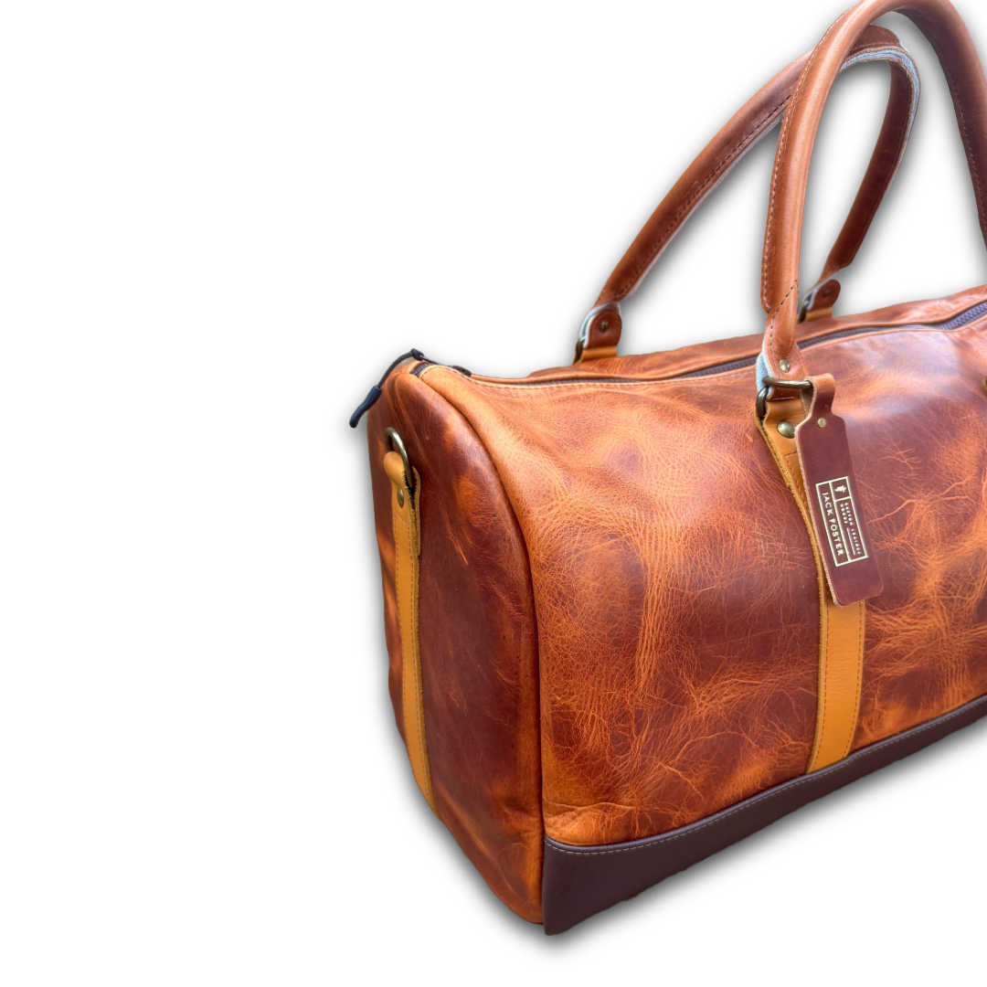 The Miller Leather Duffel | Horween Dublin | English Tan