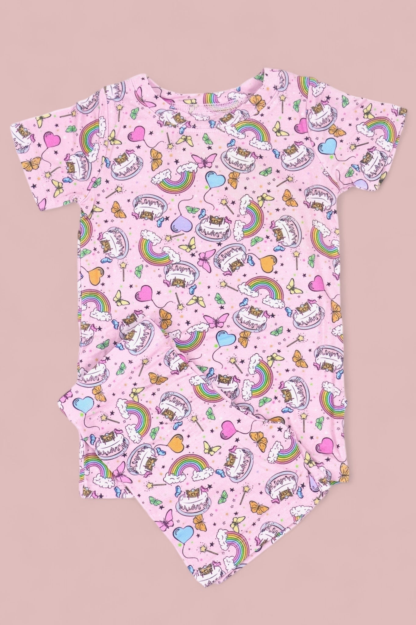 ONCE UPON A BIRTHDAY DREAM SHORT SET