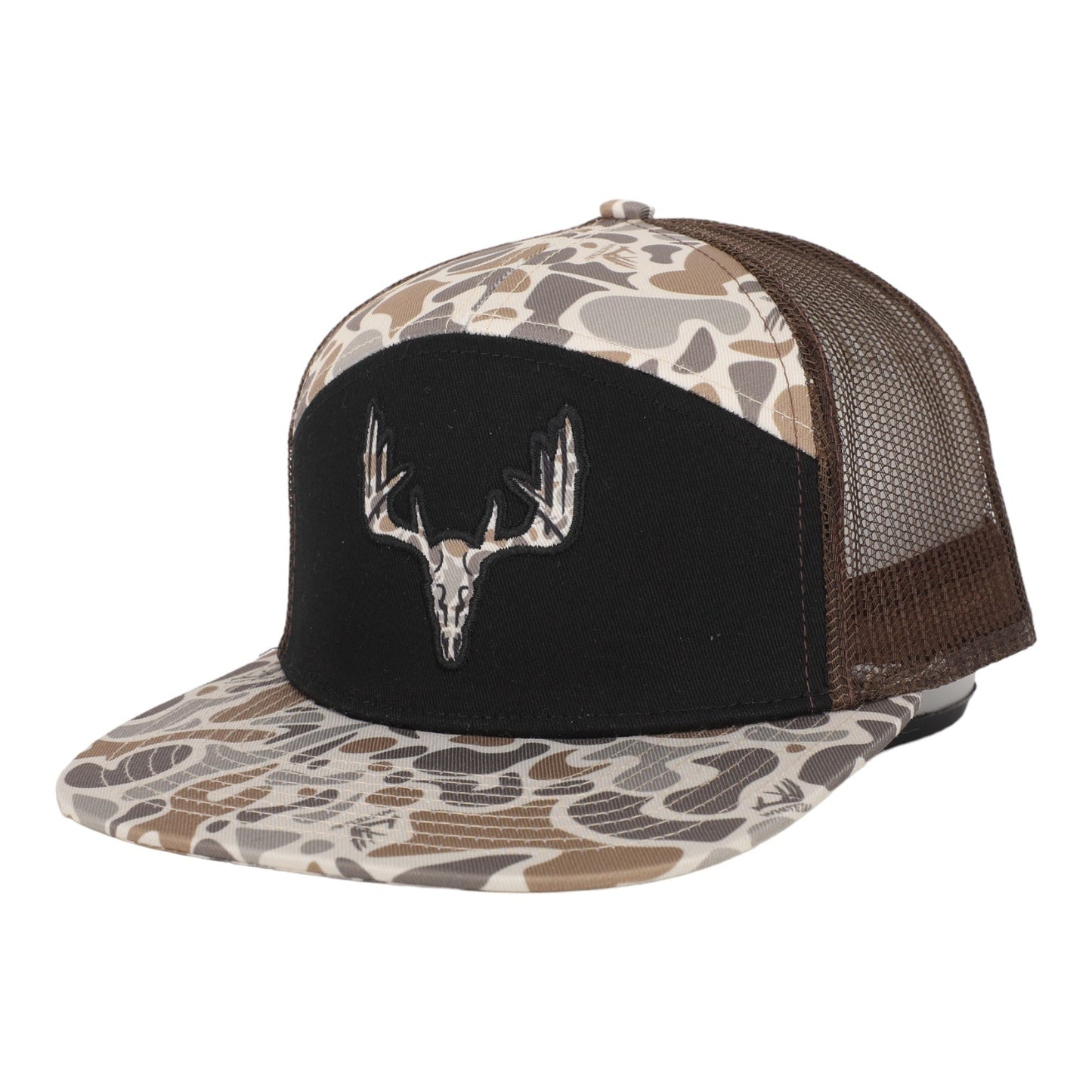 Whitetail Co. | Old Camo Skull | 7 Panel