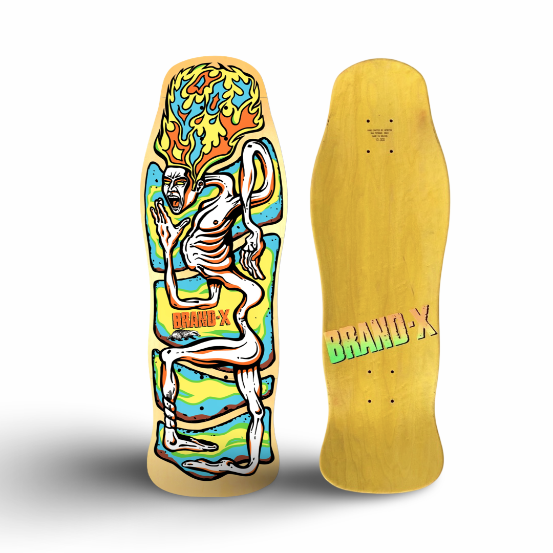 Rubberman 10"x30.25" Limited Edition Deck HAND PAINTED (1 of 5)