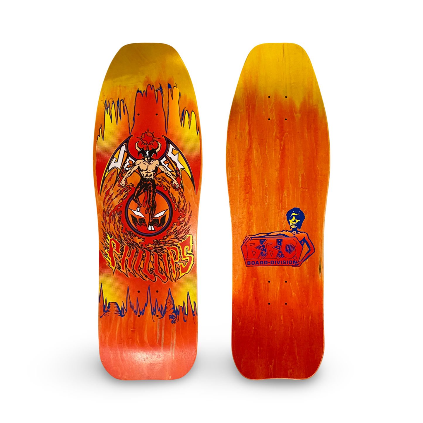 Jeff Phillips DevilMan Limited Edition, HAND-PAINTED BBC Deck (1 of 14)