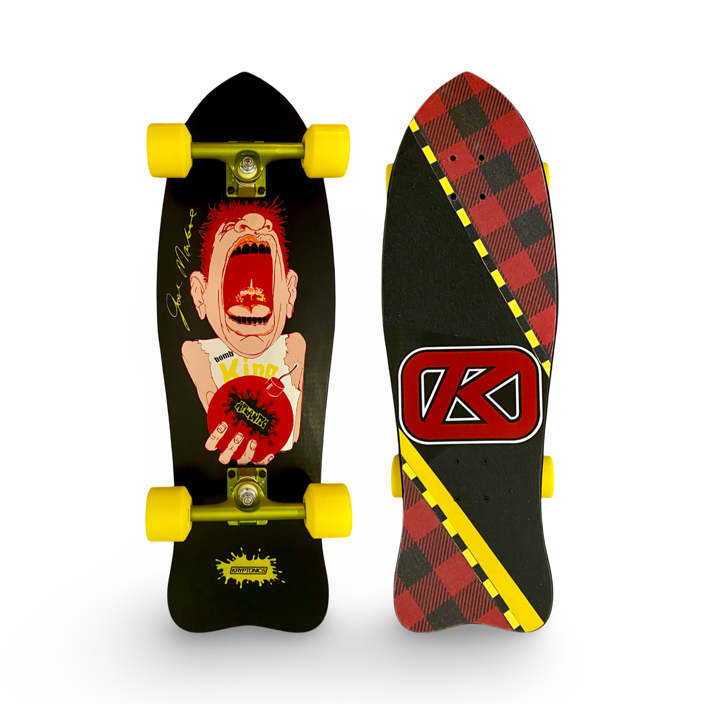 Josh Marlowe “Bomb King” Limited Edition Torpedo COMPLETE 10”x31” HAND-PAINTED (1 of 5)