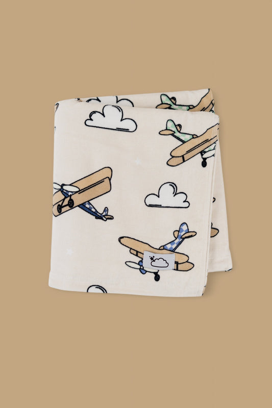 PLANE FUN DREAM TOWEL