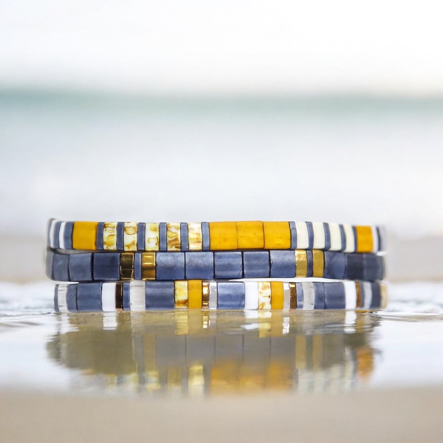 YELLOWSTONE - Beaded Bracelets - Set of 3