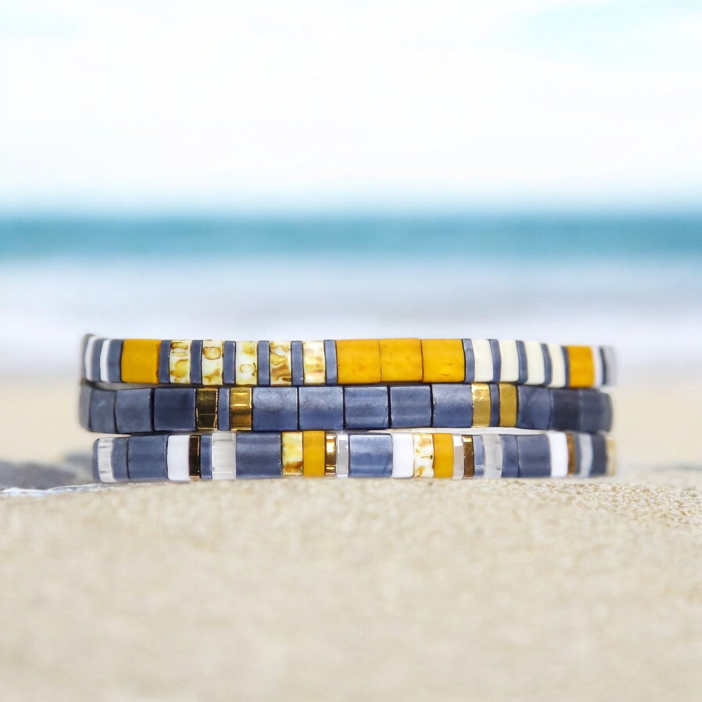 YELLOWSTONE - Beaded Bracelets - Set of 3