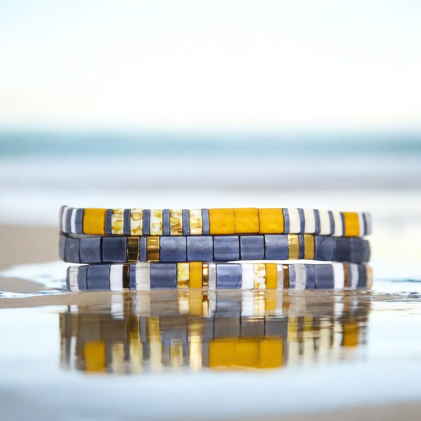 YELLOWSTONE - Beaded Bracelets - Set of 3