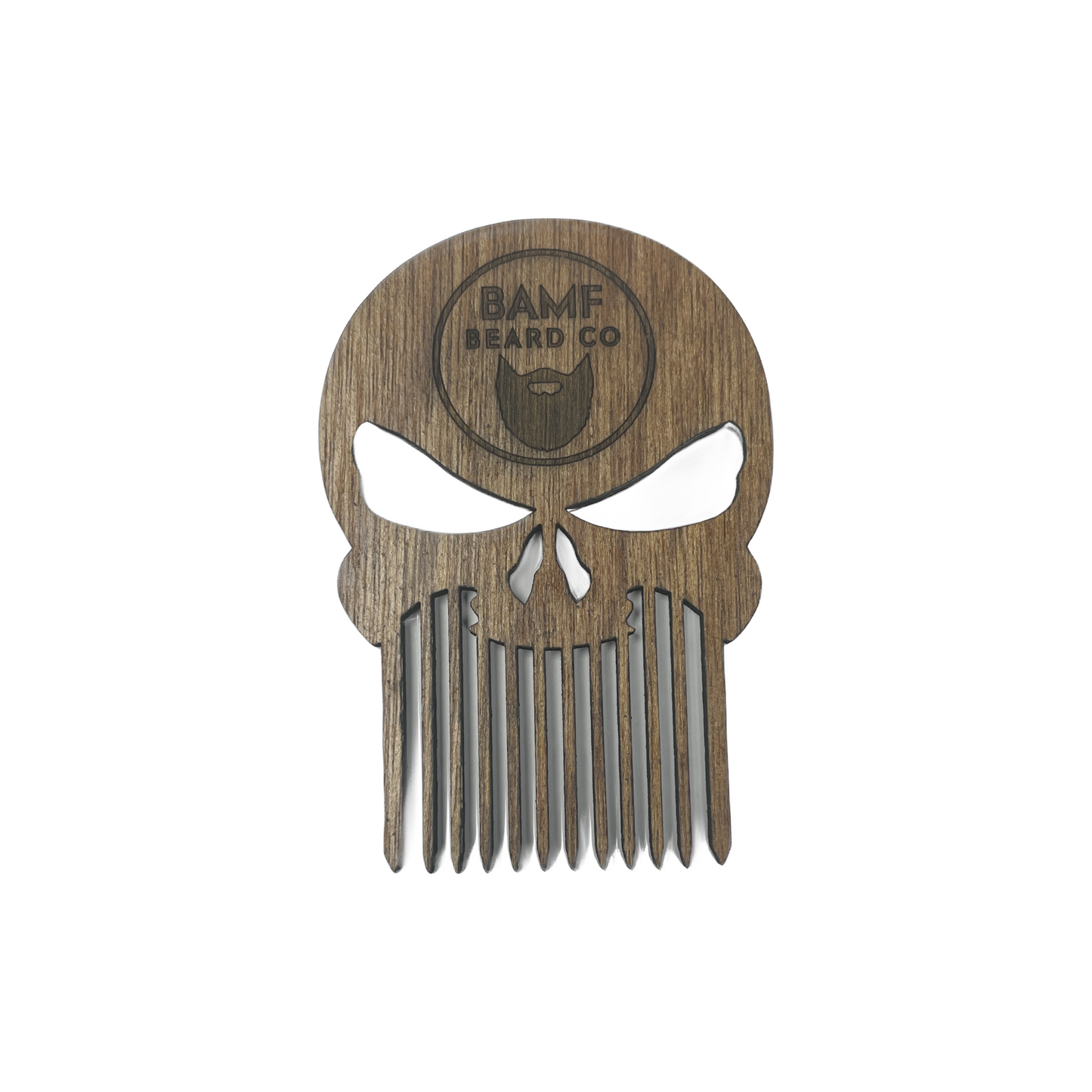 Punisher Skull Beard Comb