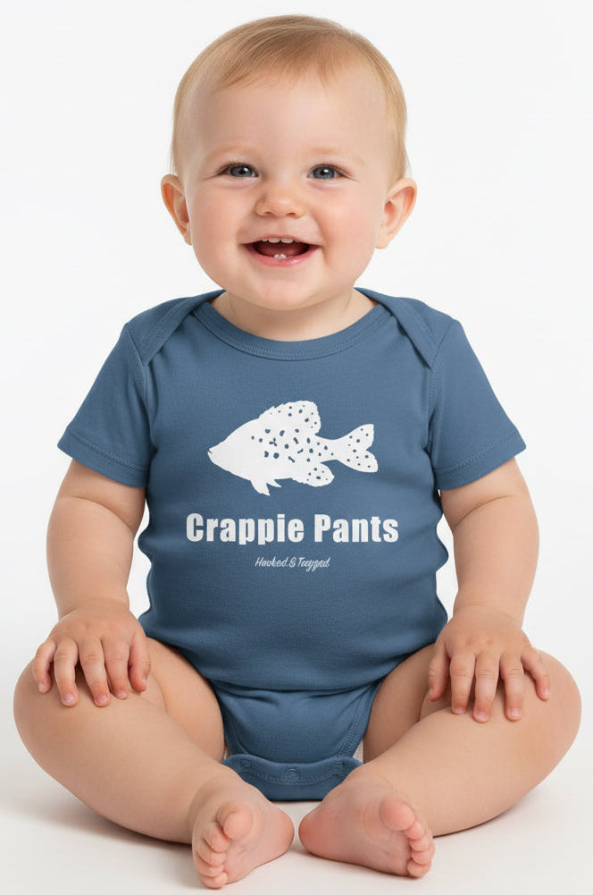 Crappie Pants Onesie
