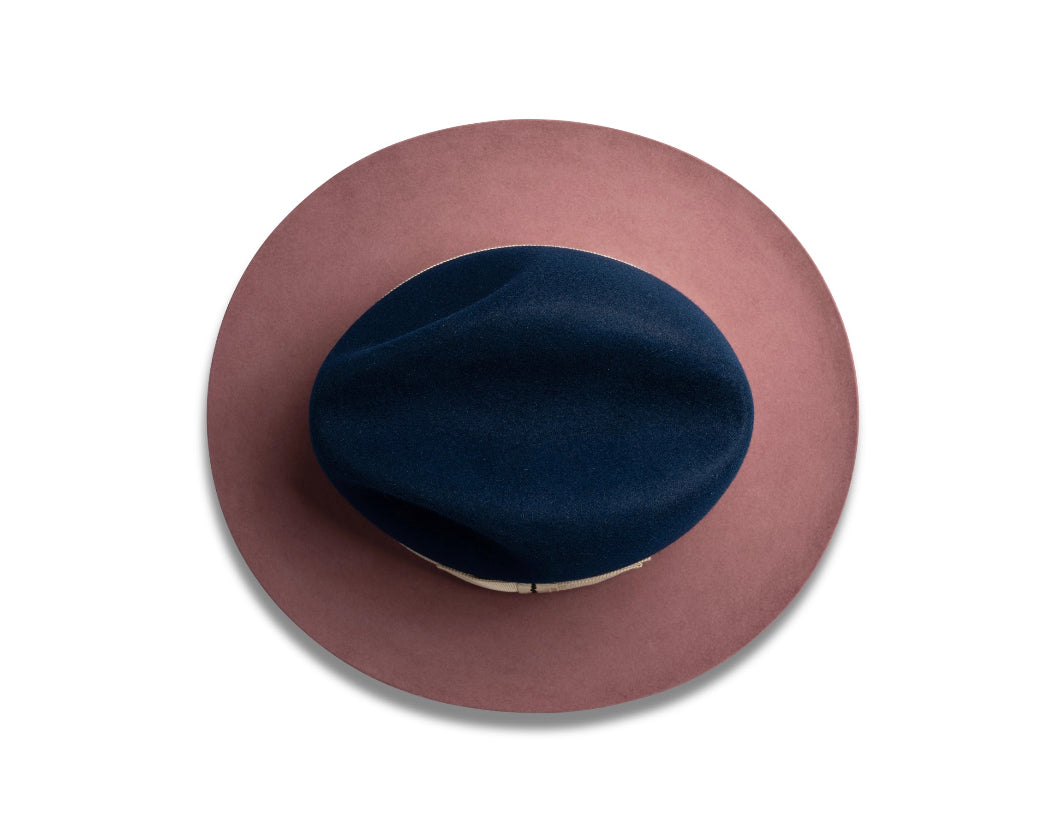 Limited - El Capo - Two Tone (Sapphire Blue / Antique Rose) The Boss of Style!
