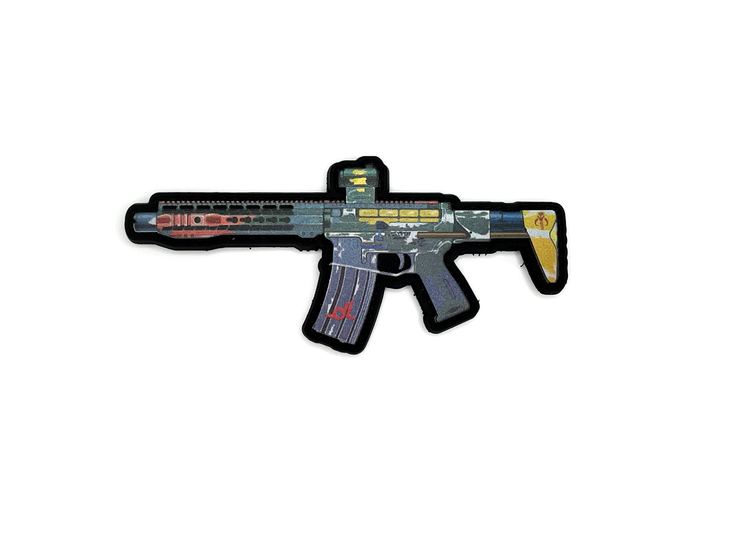 Boba Fett Rifle Morale Patch