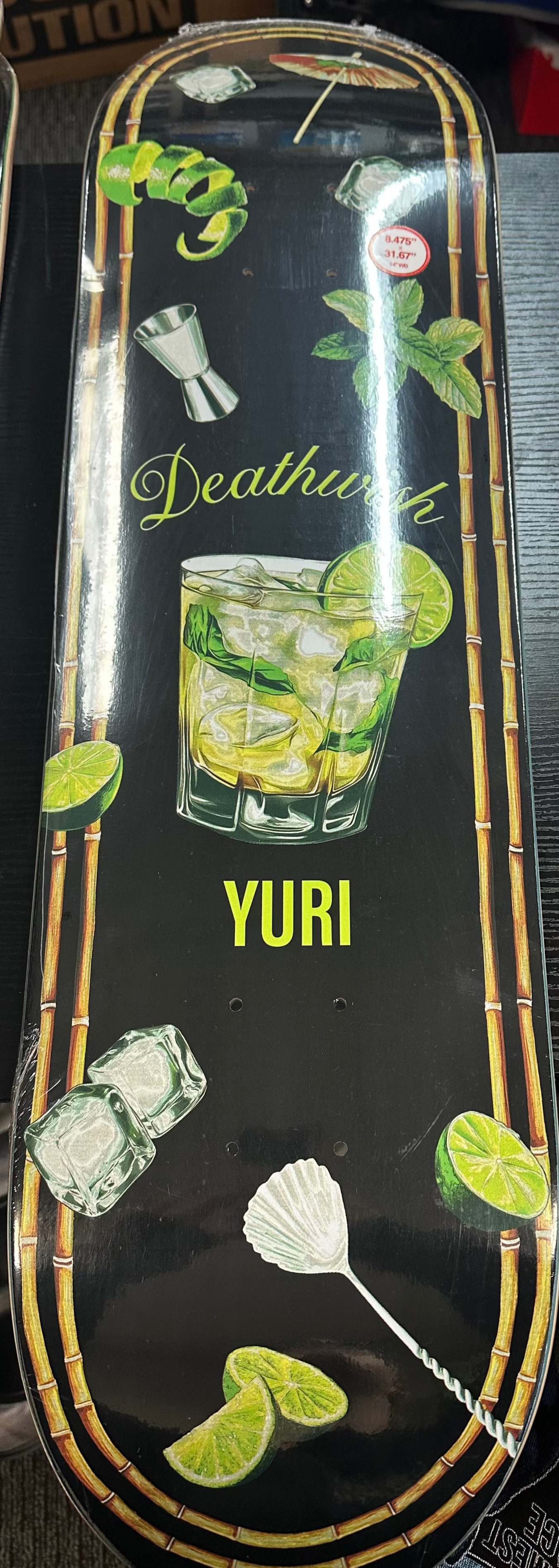 Deathwish Yuri Remedy 8.475" Skateboard Deck