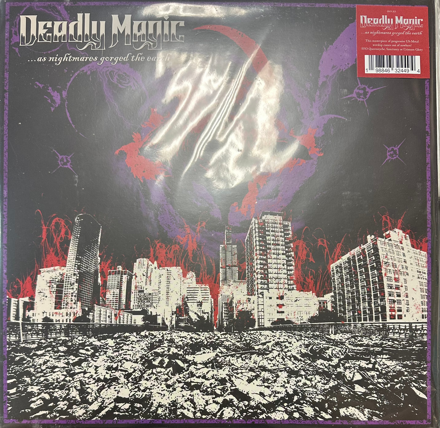 Deadly Magic - As Nightmares Gorged The Earth Vinyl LP Record