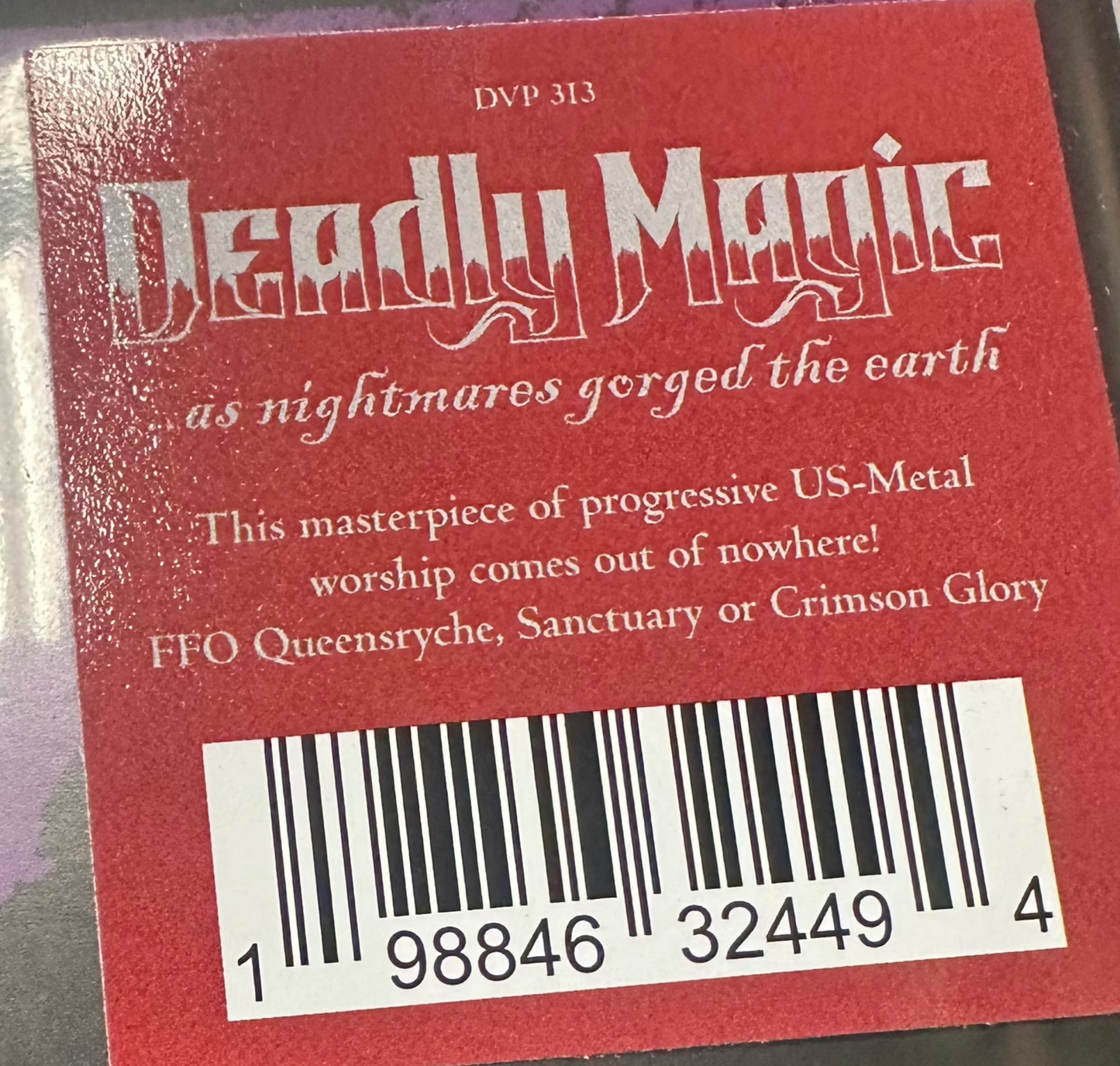Deadly Magic - As Nightmares Gorged The Earth Vinyl LP Record