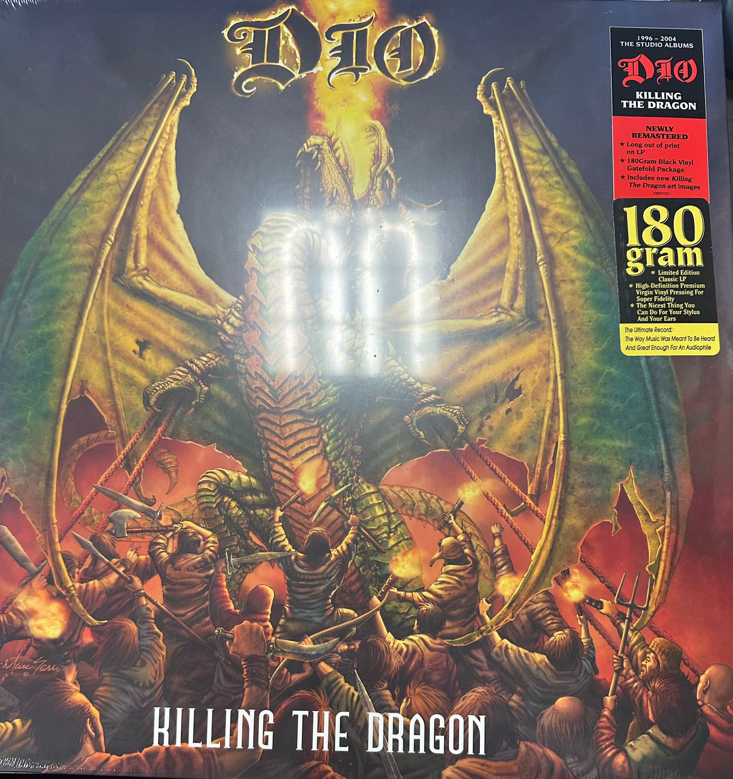 DIO – Killing The Dragon [180 Gram] Vinyl LP Record