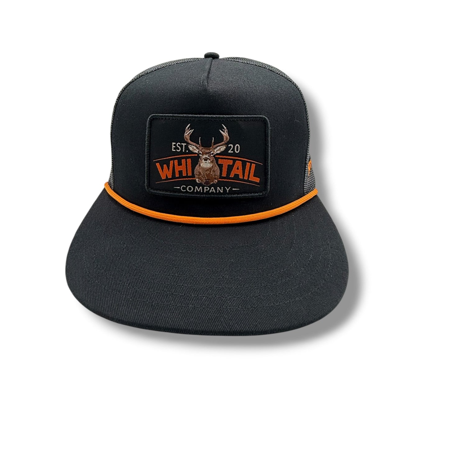 Whitetail Co. | Wall Hanger | Trucker | Black | Ropy
