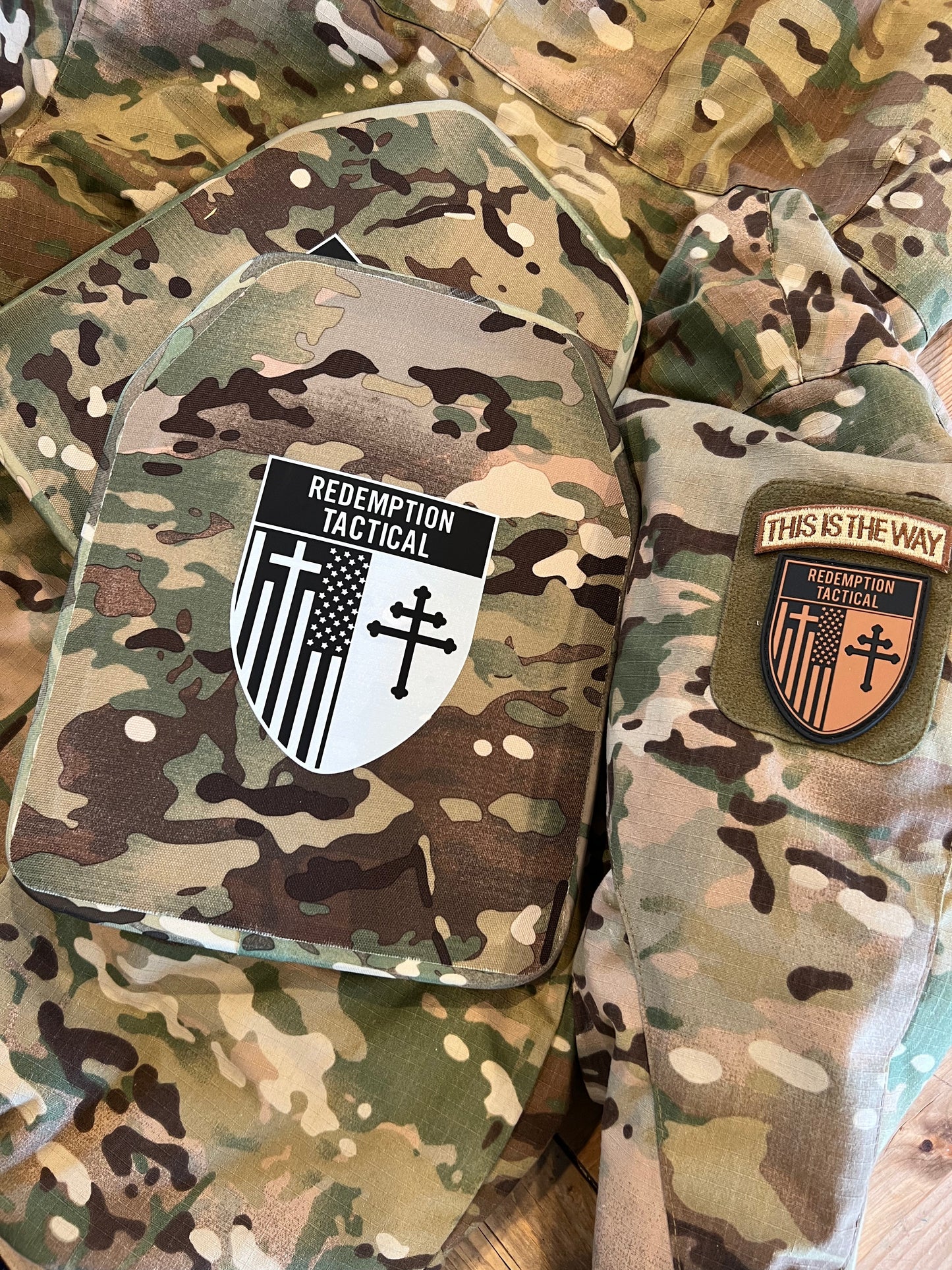 Pair of 10x12 Level IV Ceramic PE Plates Ballistic FRONT AND BACK (SIZE SMALL to LARGE) Curved with Shooters Cut