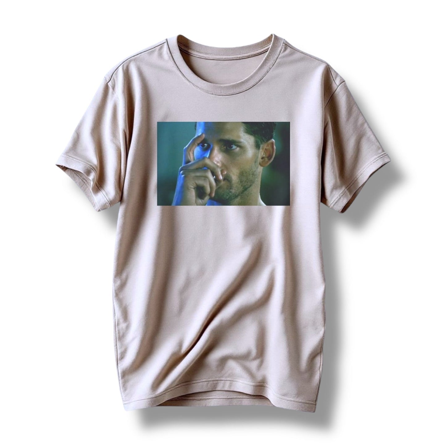 "SAFETY" TEE (LIGHT GREY)