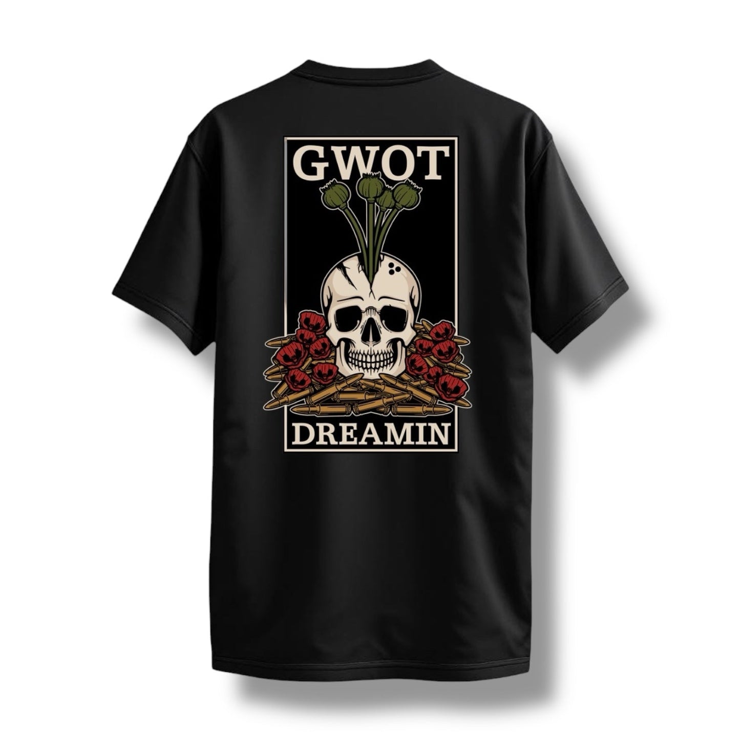 "GWOT DREAMIN" TEE (BLACK)