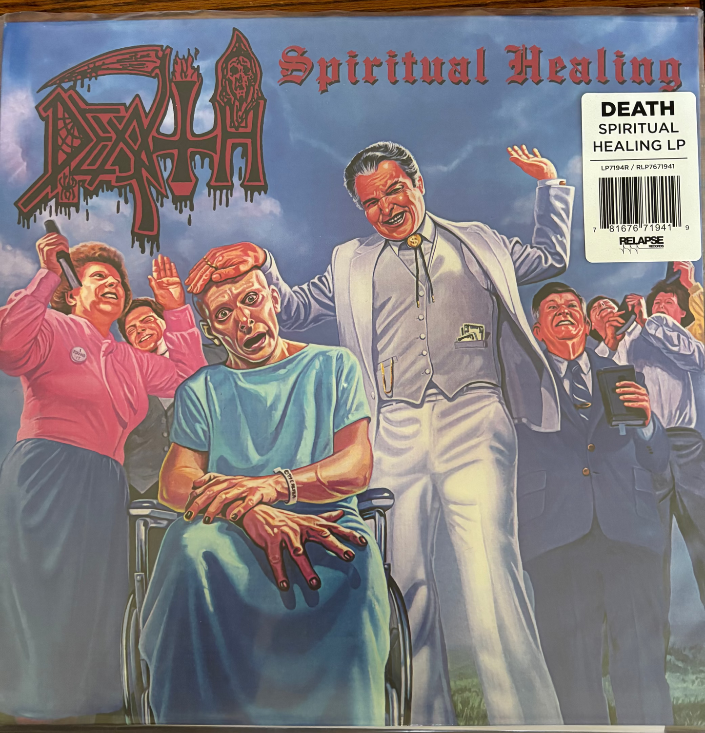Death - Spiritual Healing Vinyl LP Record