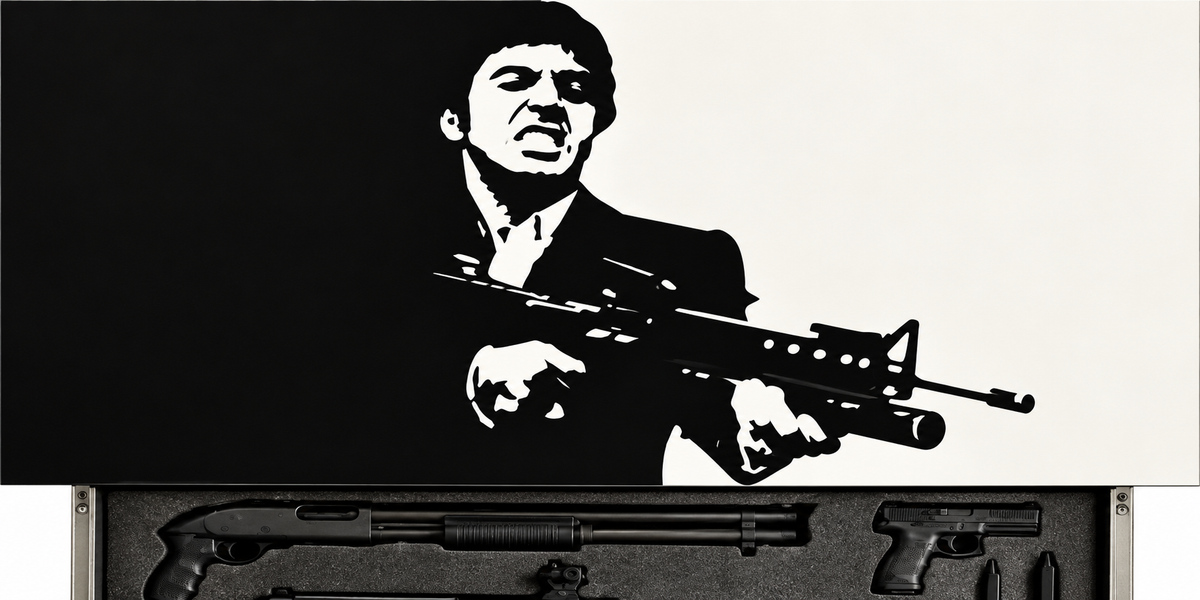 Scarface Large Wall Mount