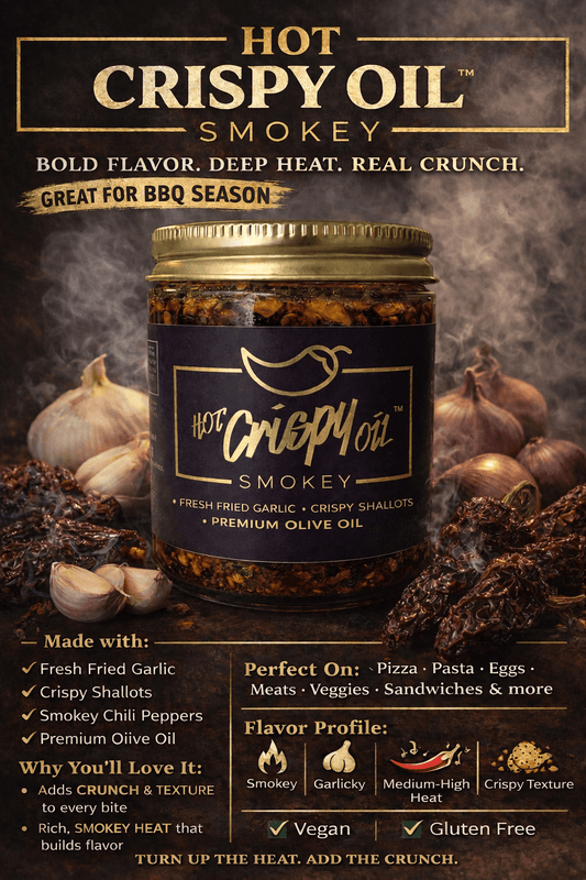 Hot Crispy Oil- SMOKEY-  Chili Crisp