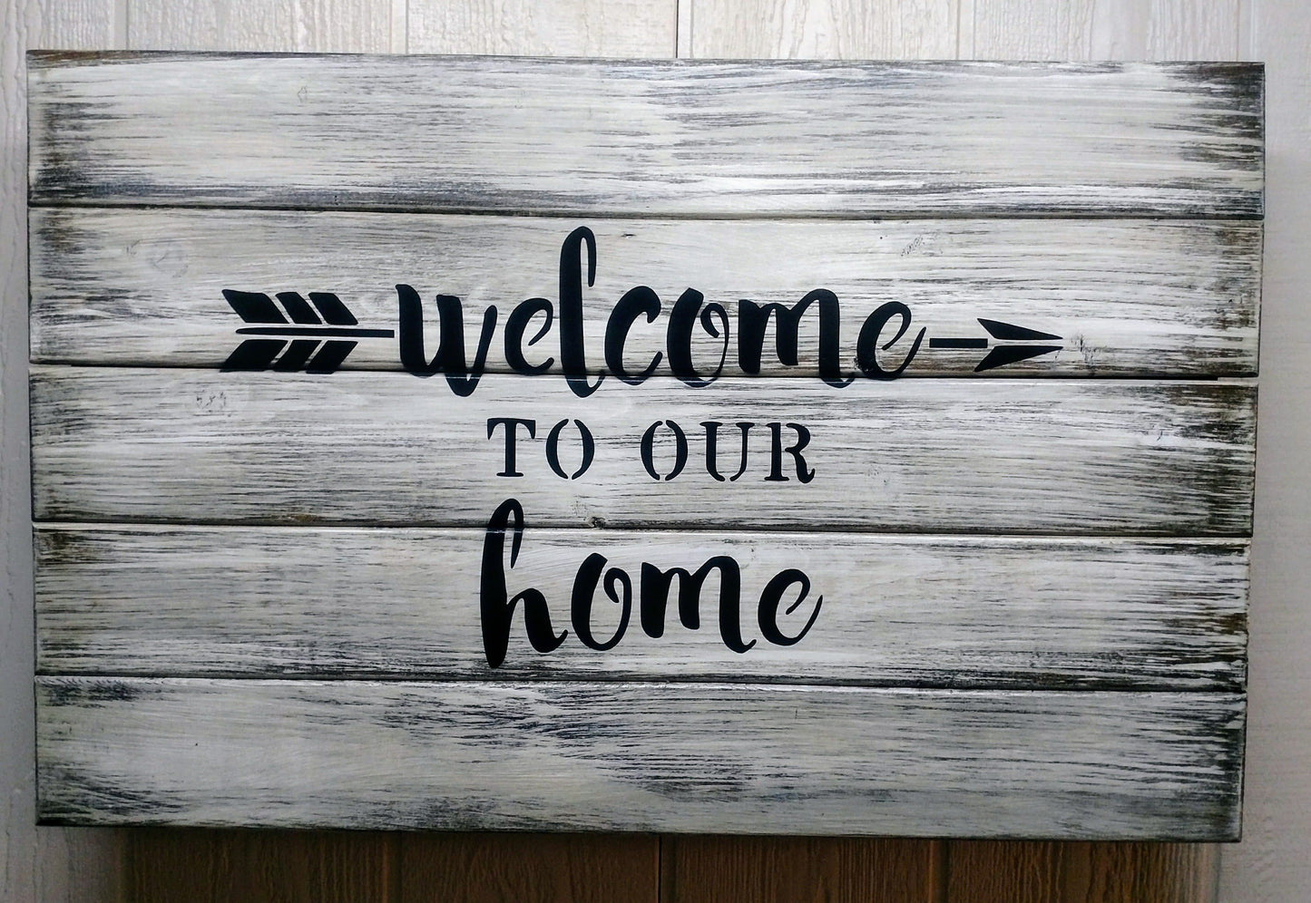 Welcome to Our Home  Hidden Gun Storage Sign