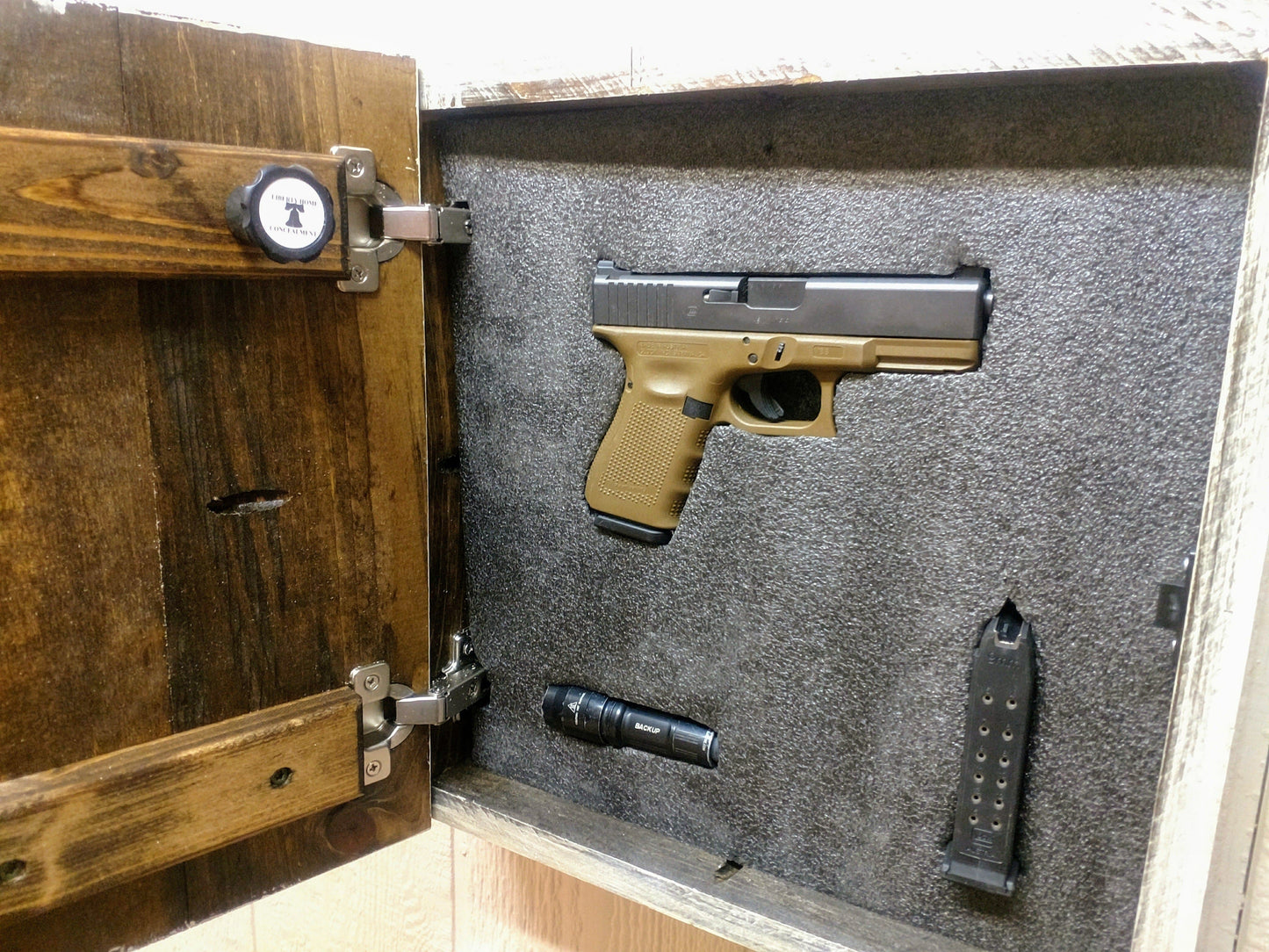 "Come and Take It"  wall art box.