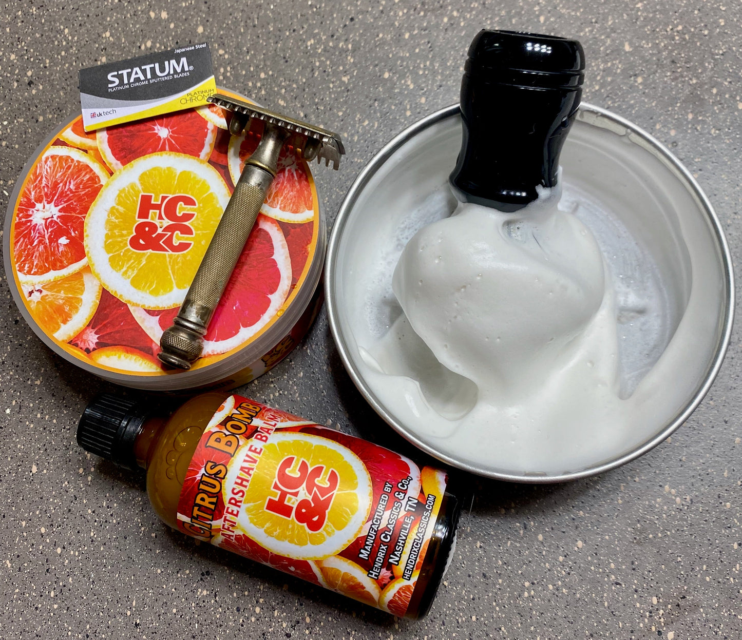 Citrus Bomb Shave Soap