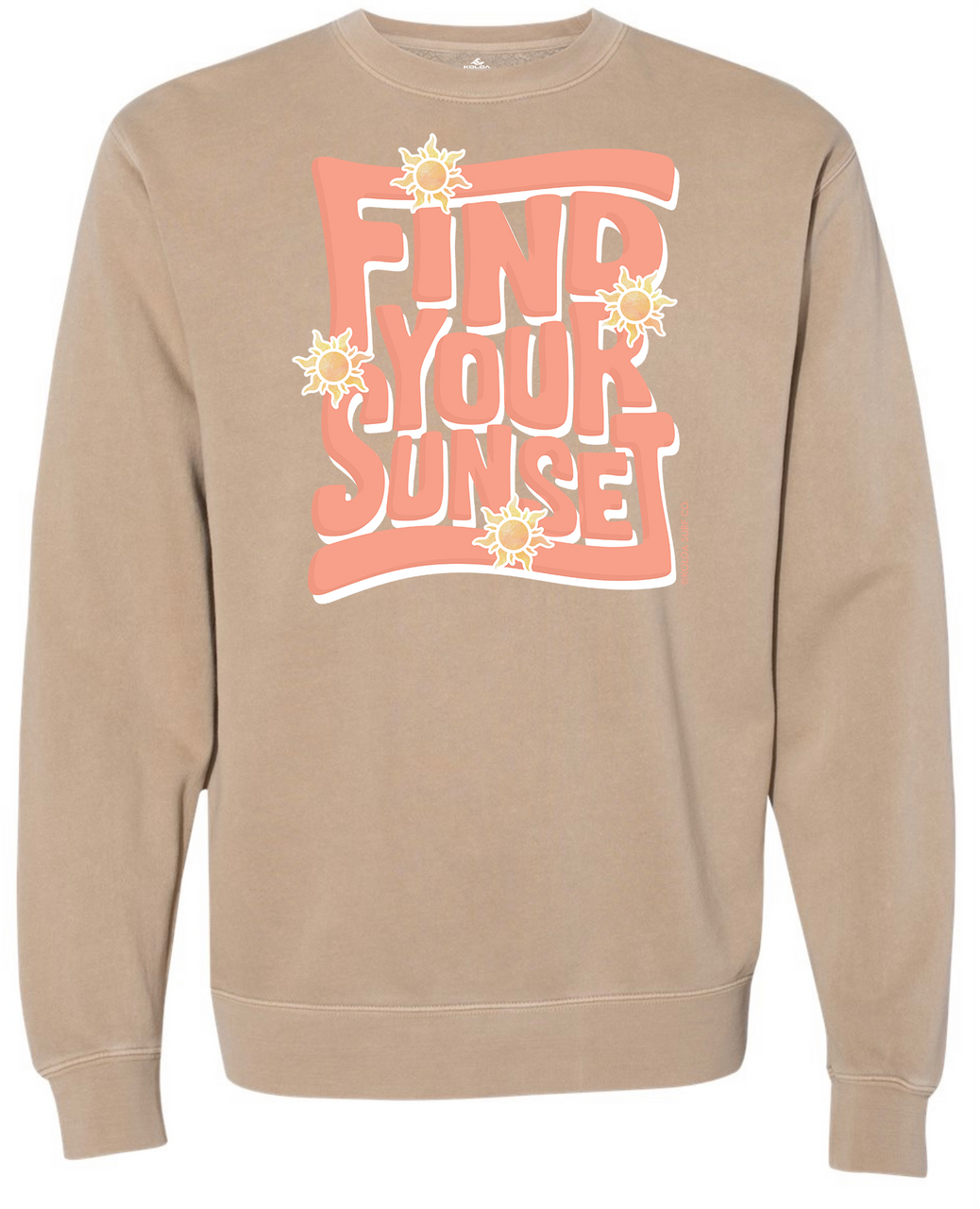 Koloa Groovy  Find Your Sunset Sweatshirt