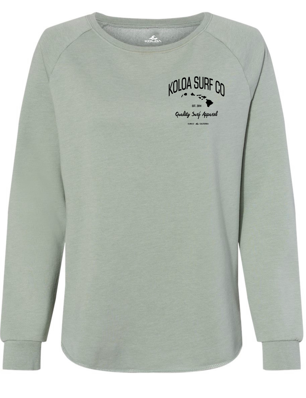 Koloa Hawaiian Islands Wave Wash Sweatshirt