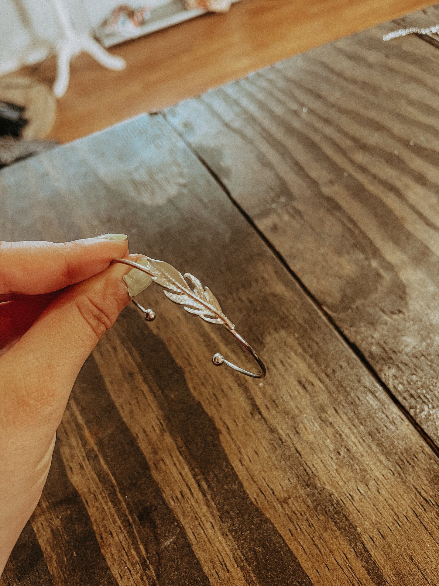 Artsy Feather Bracelet