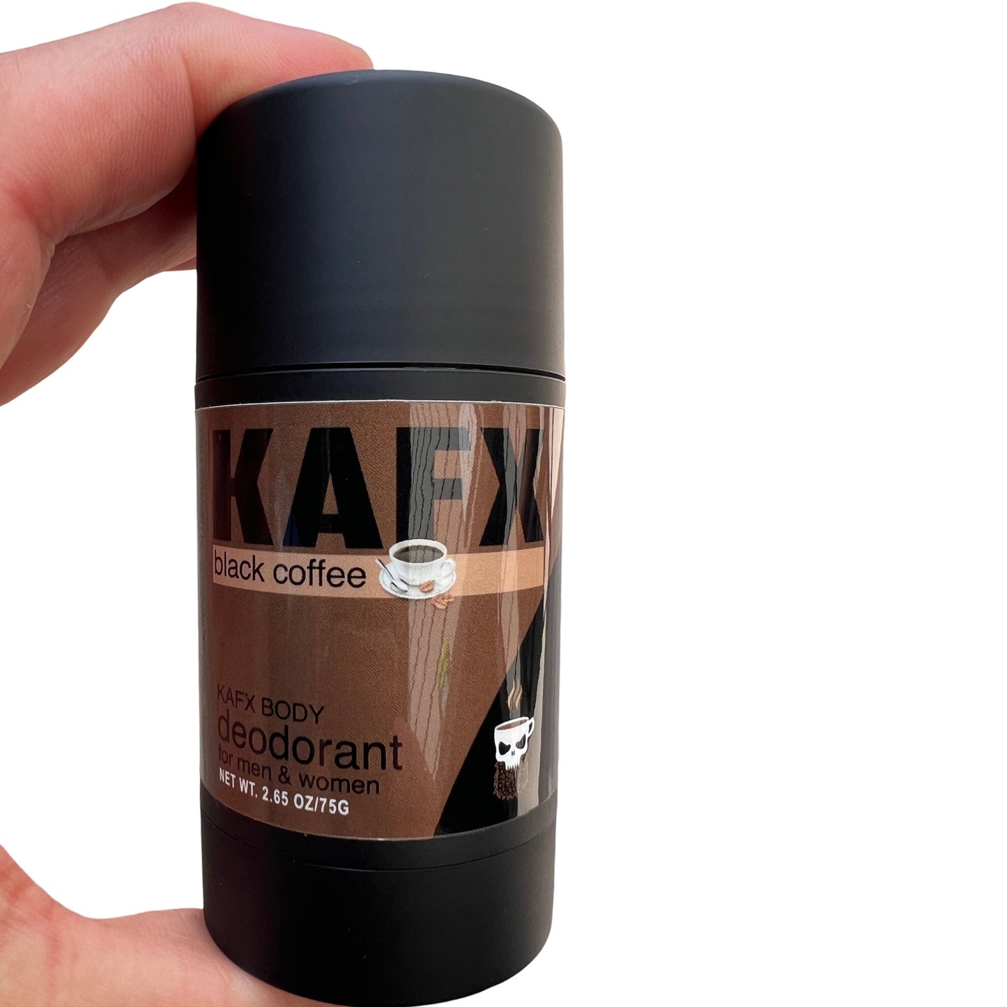 Coffee Shop Coffee-Infused Natural Deodorant – Real Coffee Scent & Safe for All