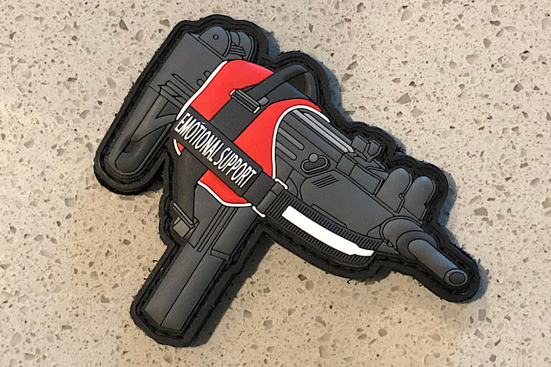 Emotional Support Uzi Morale Patch
