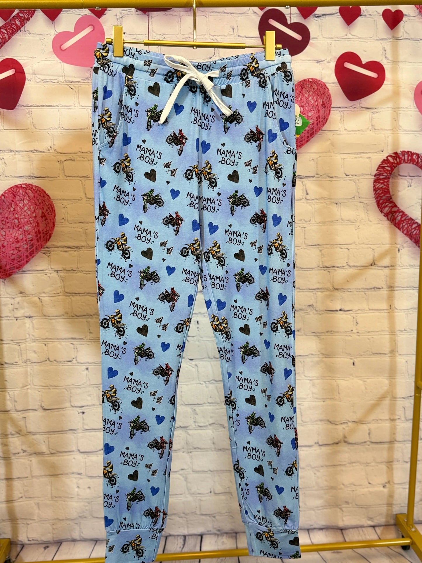 Mama's Boy Womens Pajama Bottoms