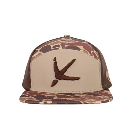 Turkey Tracks 7 Panel Brown Old School AFW Style