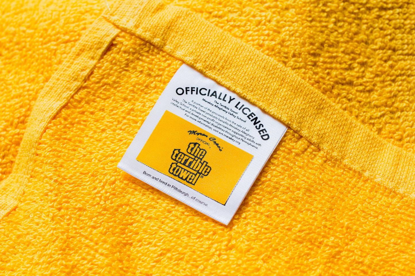 Pittsburgh Steelers Throwback Terrible Towel®  – Official NFL Merchandise