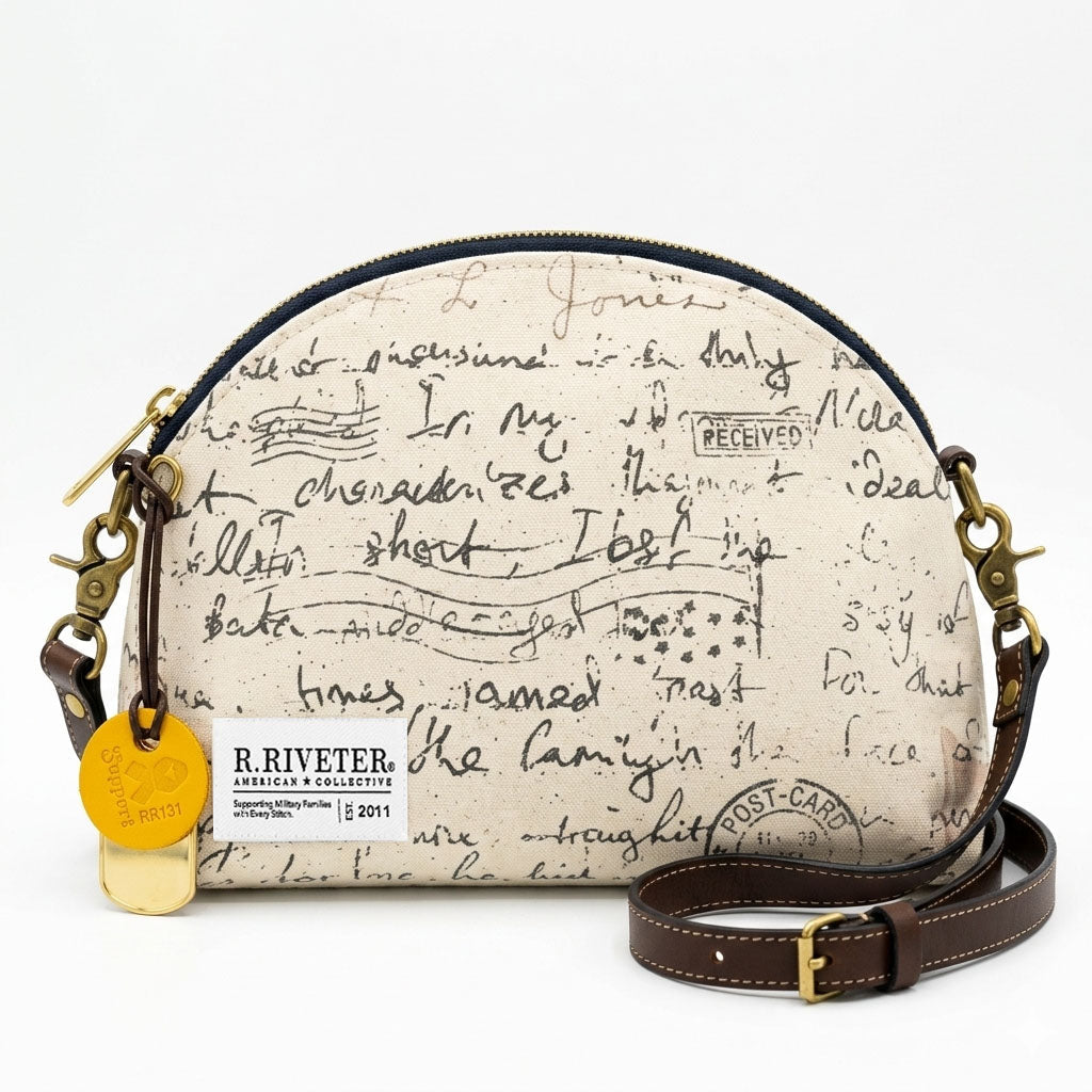 Hopper Crossbody Bag | Canvas Letters to Home