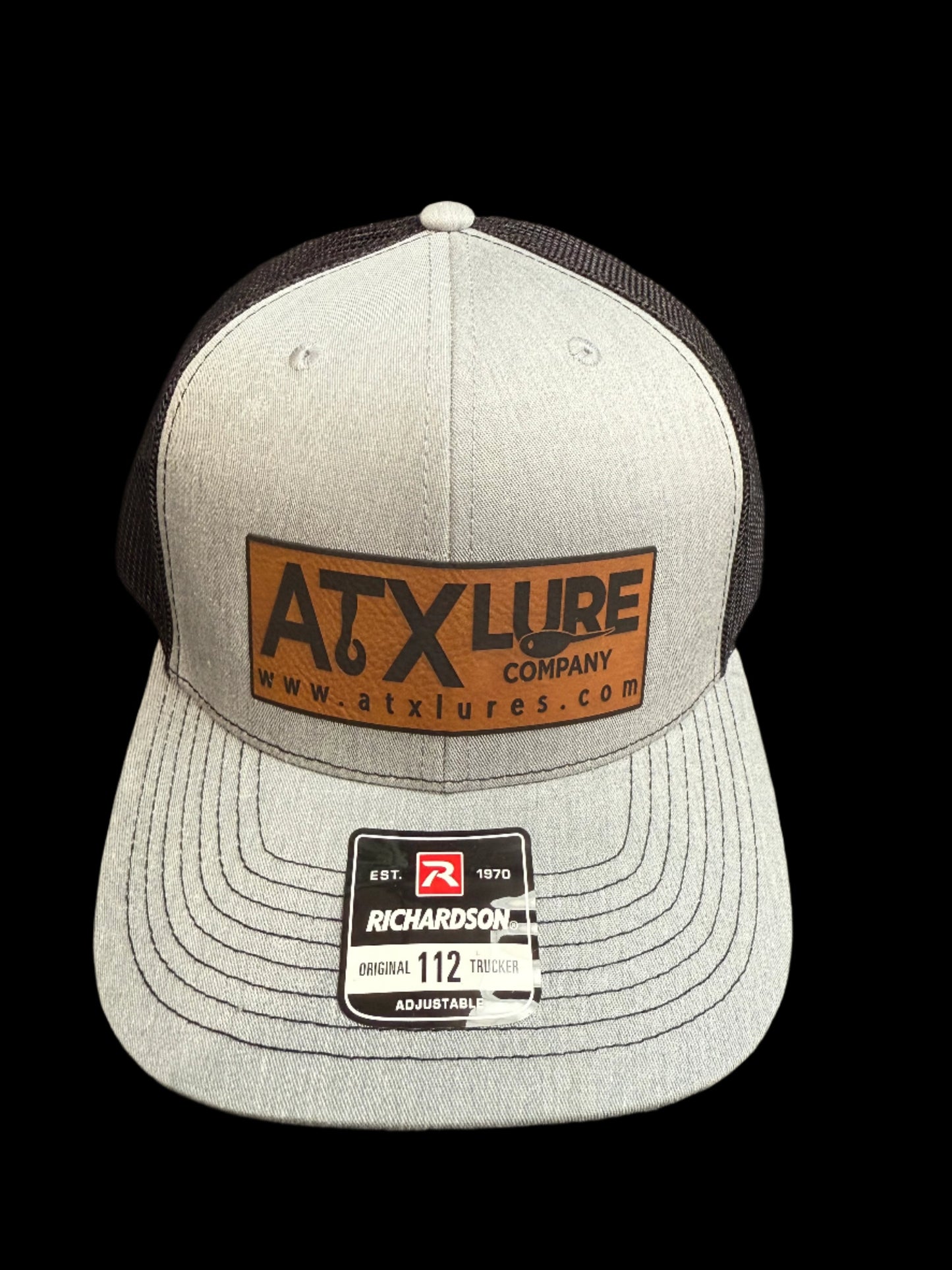 ATX Leather Patch Hats