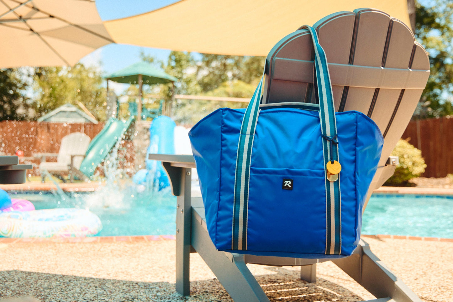 Margot Large Tote | Royal Blue Nylon