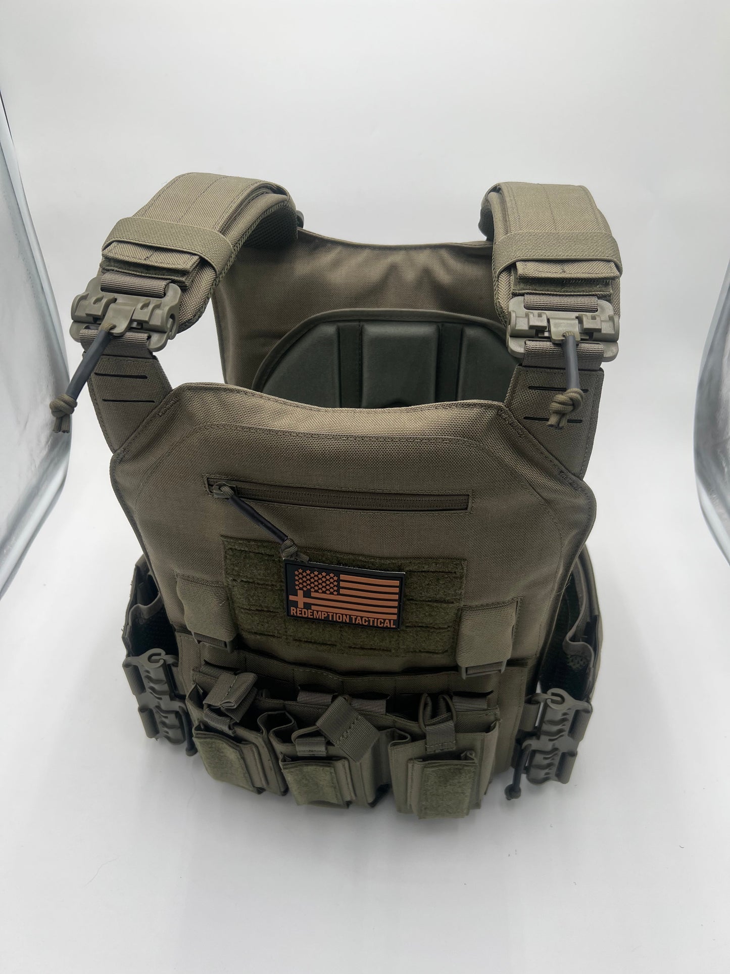 Redemption Tactical® "CRUSADER 2.0 XL” V4 Plate Carrier Vest with Side Cummerbund