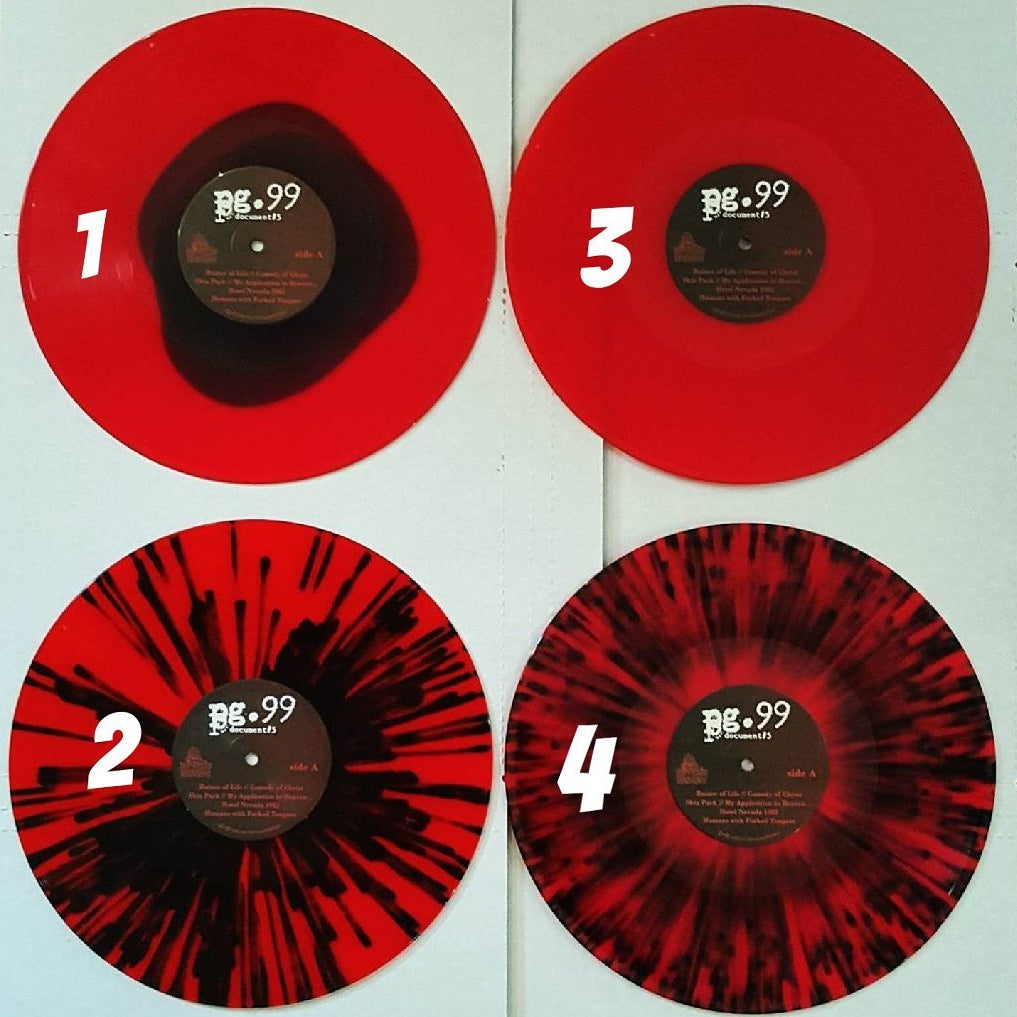 Pg. 99 - Document #5 (Red/Black Splatter Color Vinyl) LP Record