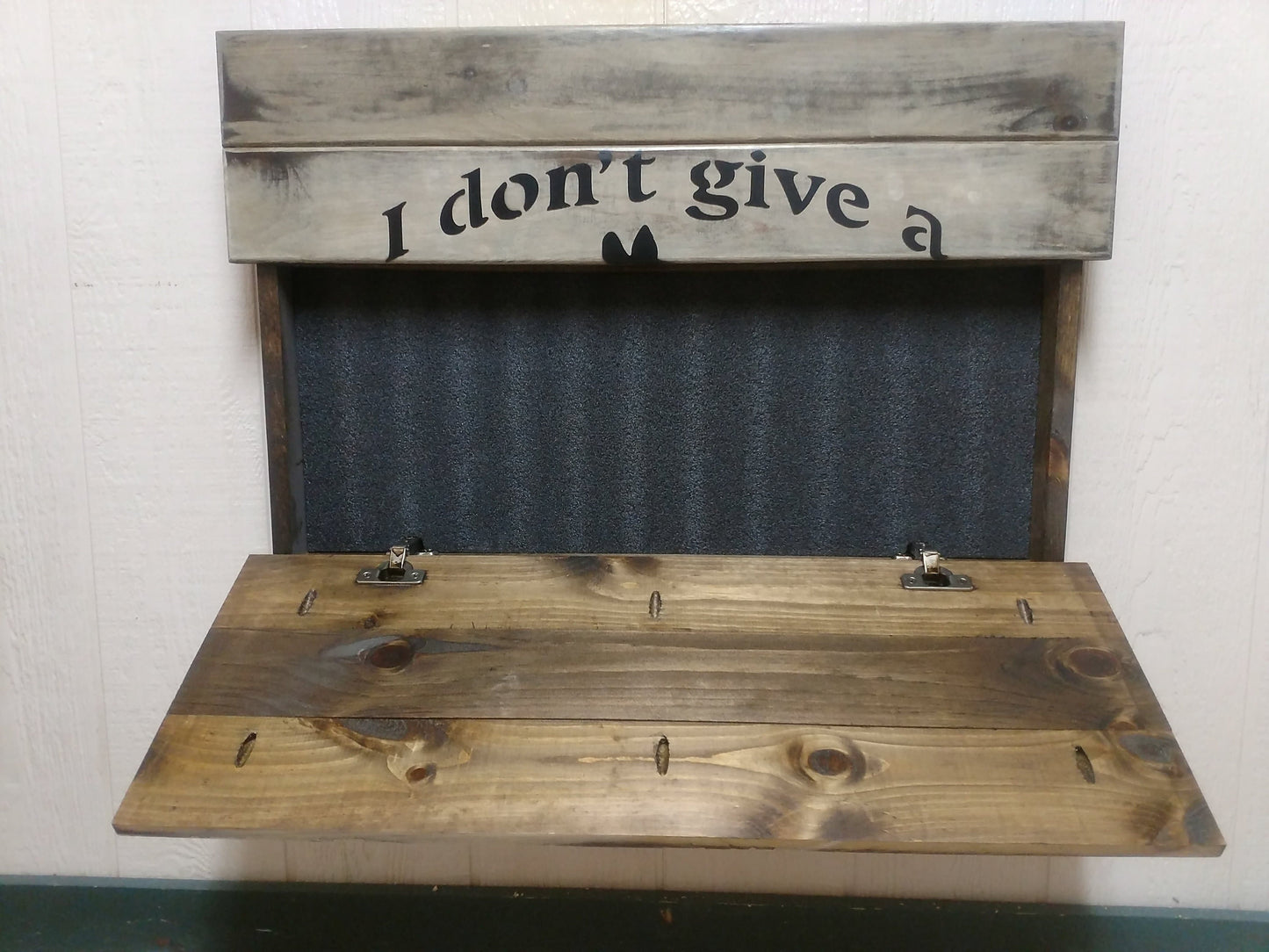 “I Don't Give A Rat's Ass” Gun Concealment Wall Art