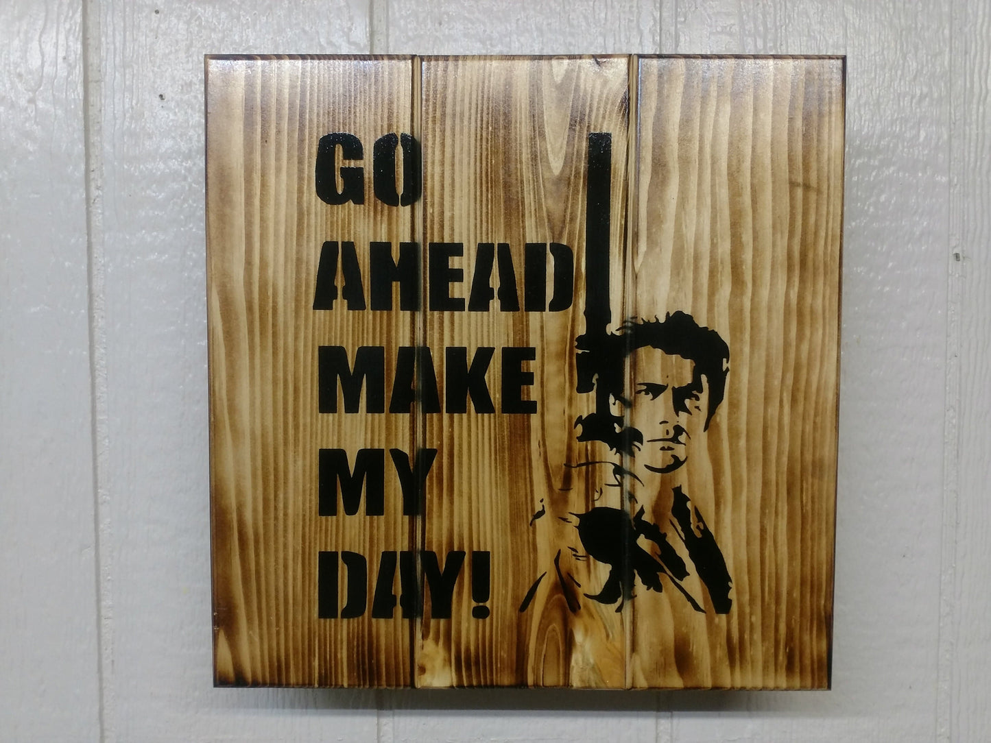 "Dirty Harry" Gun Concealment Wall Art Box