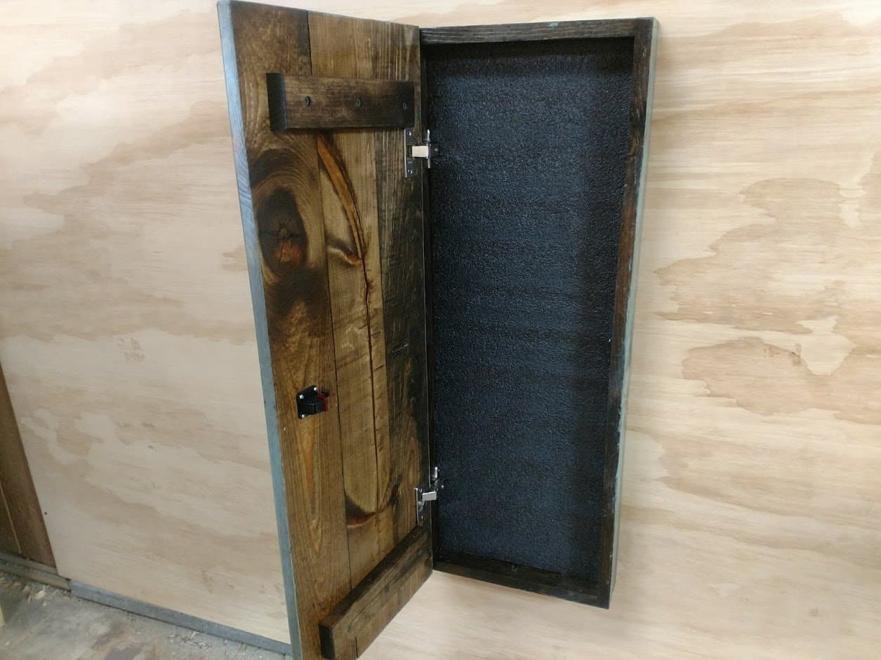 "Visitors Bring Happiness"  Large Concealment Wall Art Box