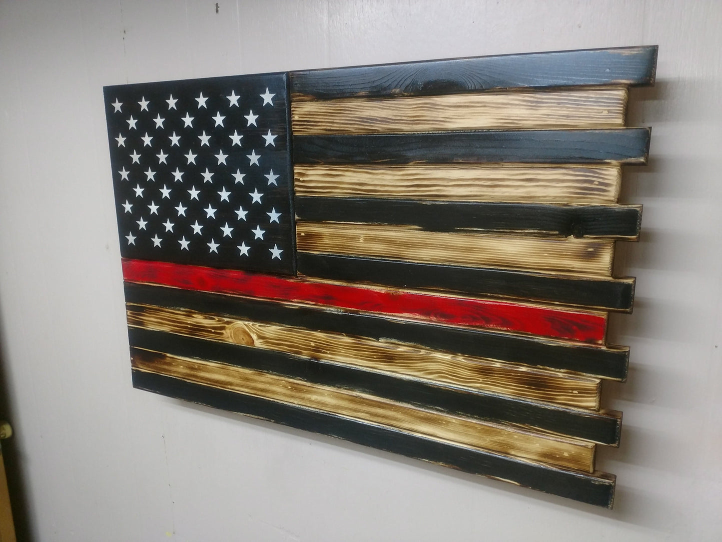 Dual Compartment Small American Flag Gun Concealment Case
