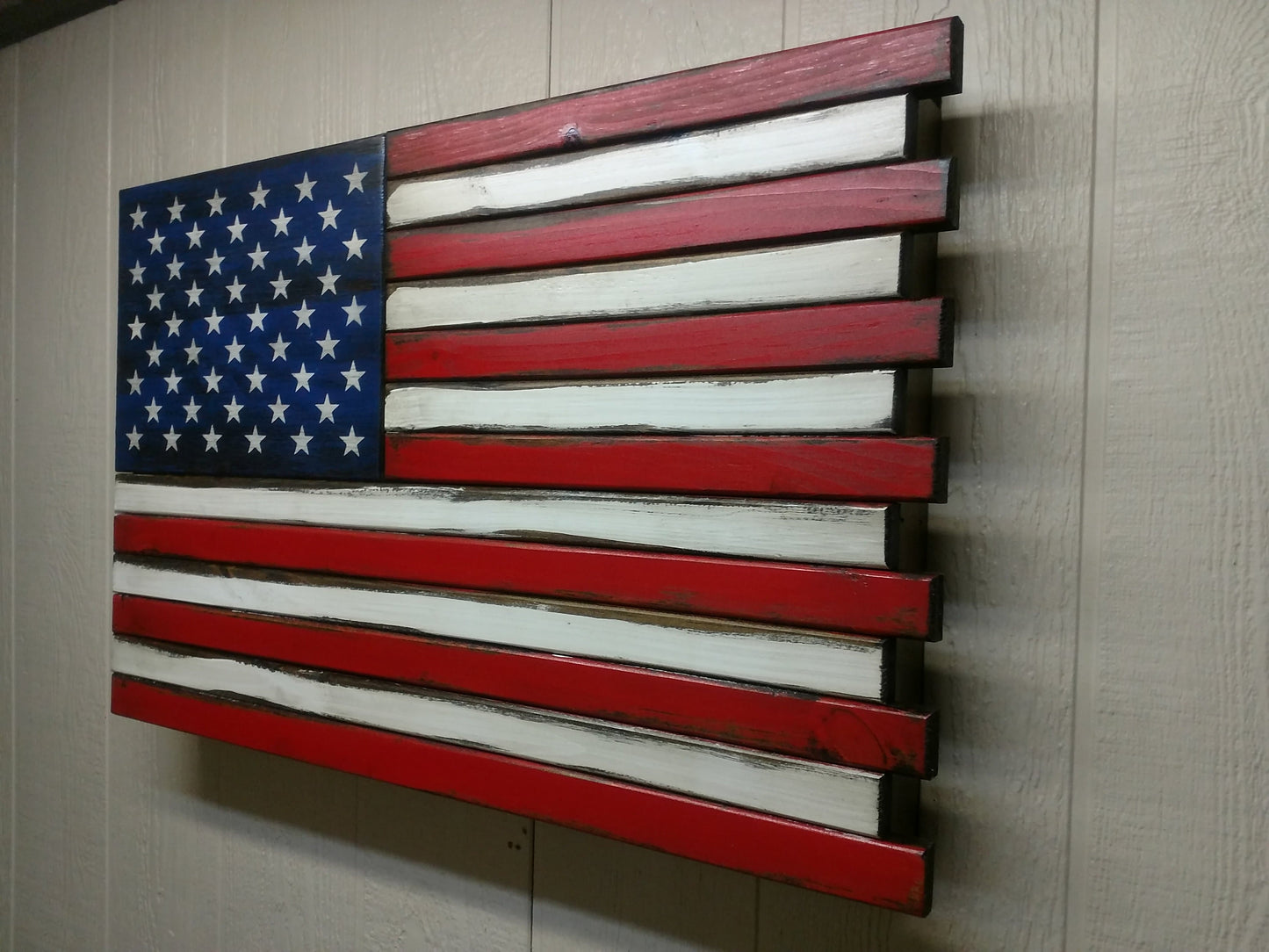 Dual Compartment Small American Flag Gun Concealment Case