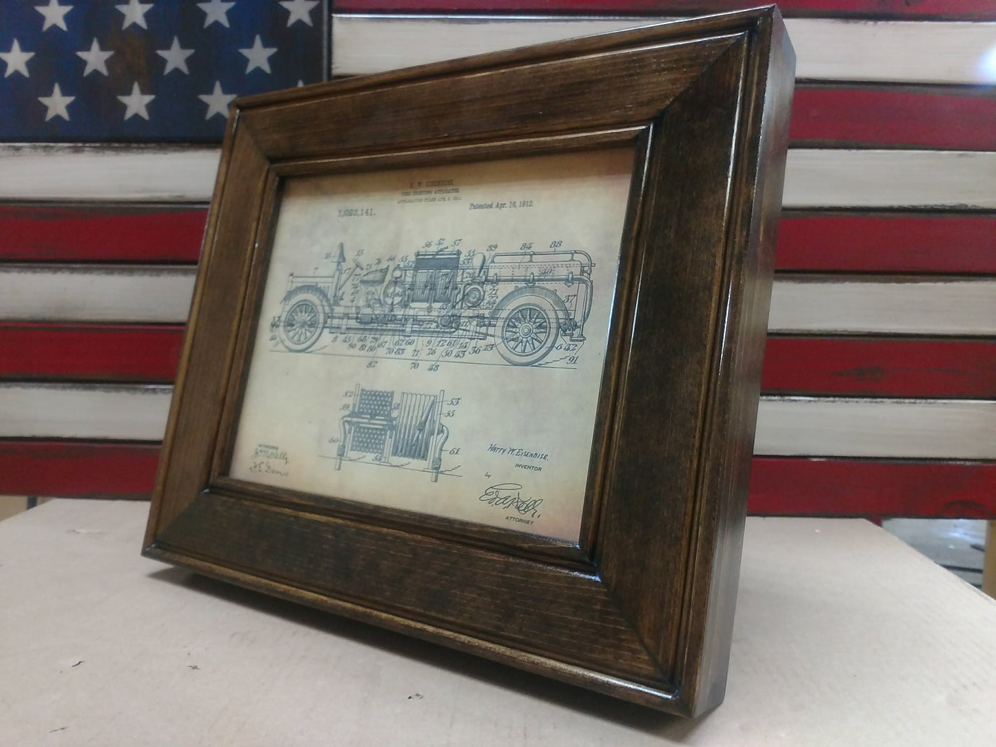 8X10 Picture Gun Concealment Safe