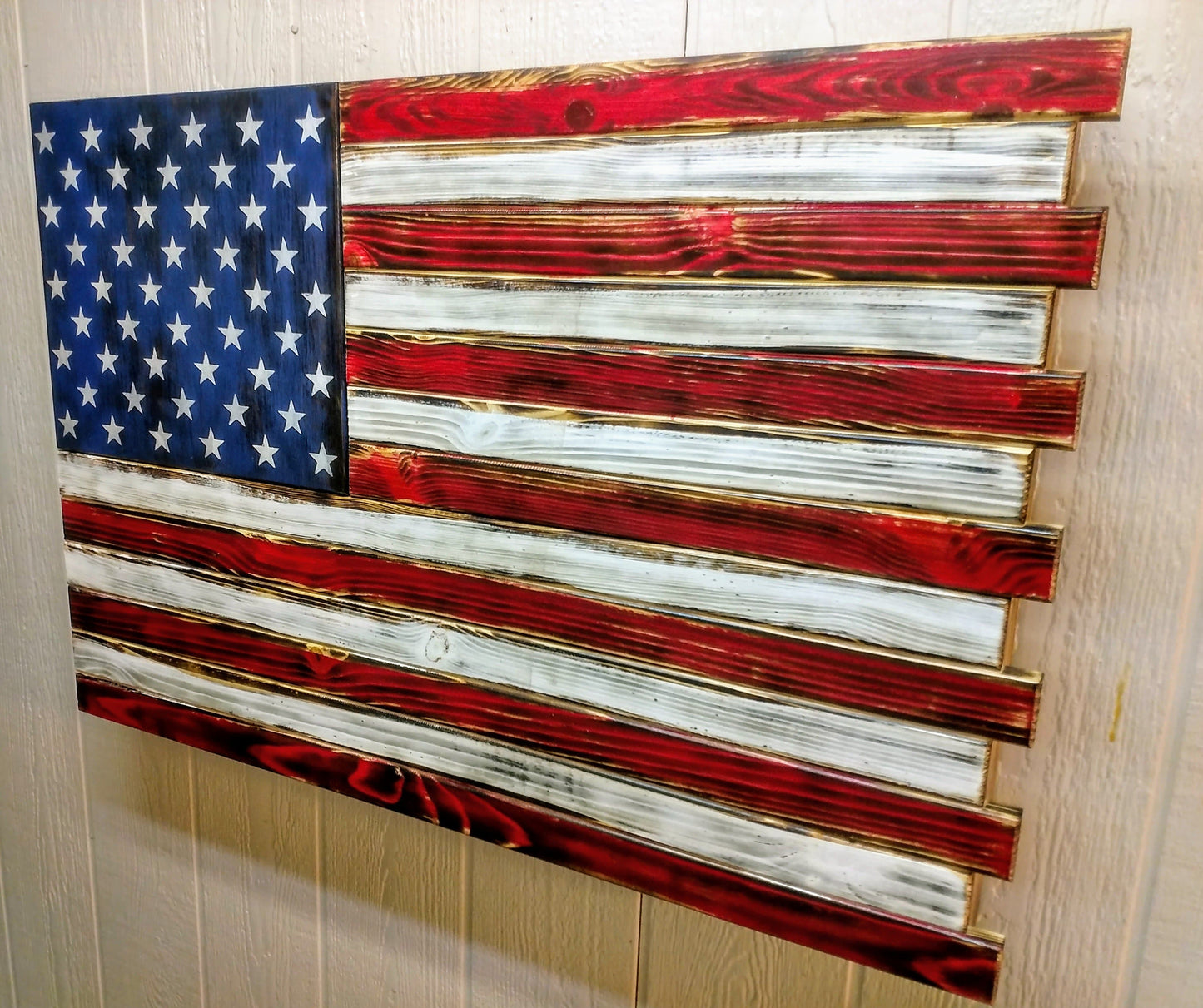 Dual Compartment Small American Flag Gun Concealment Case